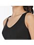 Softline Women's Non Padded Sports Bra in 100% Polyester Fabric With Slip on Style and No Hook Closure