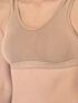 Softline Women's Non Padded Wire Free Sports T-Shirt Bra in Cotton Stretch Fabric with Full Cup Coverage, Broad Underband, Double Layered Cups, and Slip On Design