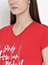 Softline Sl2004 V Neck Tee Assorted Print Pack Of 1