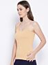Softline Women's Camisole in 100% Cotton Stretch with High Stretchability, Slim Shoulder Straps, and Snug Fit