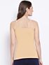 Softline Women's Camisole in 100% Cotton Stretch with High Stretchability, Slim Shoulder Straps, and Snug Fit