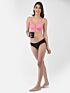 Softline Women's Non Padded Wire Free Bra in Cotton Poly Fabric with Double Layered Cups, Elastic Straps, and Hook Closure