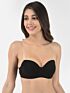 Softline Women's Padded Wired T-Shirt Bra in Cotton Stretch Fabric with Elastic Straps, Full Cup design, and Hook Closure