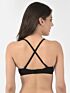 Softline Women's Padded Wired T-Shirt Bra in Cotton Stretch Fabric with Elastic Straps, Full Cup design, and Hook Closure