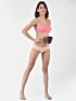 Softline Women's Non Padded Wire Free T-shirt Bra in Cotton Poly Fabric with Cross Neck Elastic Straps, Full Cup design, and Hook Closure