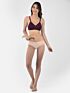Softline Women's Non Padded Wire Free   T-shirt  Bra in Cotton Poly Fabric with Cross Neck Elastic Straps, Double Layered Moulded Cups, and Hook Closure 