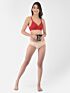 Softline Women's Non Padded Wire Free   T-shirt  Bra in Cotton Poly Fabric with Cross Neck Elastic Straps, Double Layered Moulded Cups, and Hook Closure 